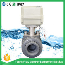 UPVC 10nm Ball Valve Actionneur électrique Fabricants ouverts ou fermés en Chine